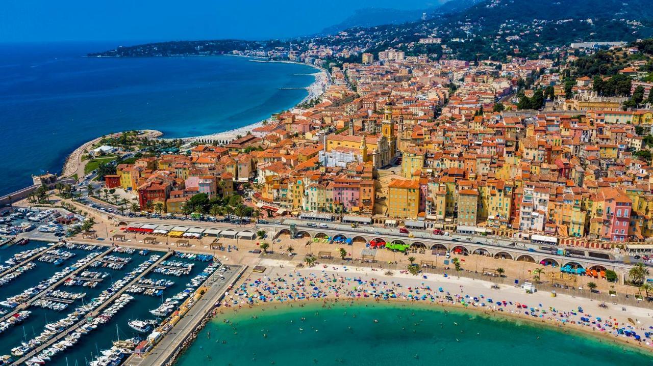 Superbe 2 Pieces Neuf A 100M De La Plage Μεντόν Εξωτερικό φωτογραφία